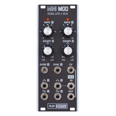 AJH SYNTH MiniMod Dual LFO + VCA black